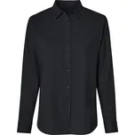 esmara® Dámská lněná blůza (černá, 42)