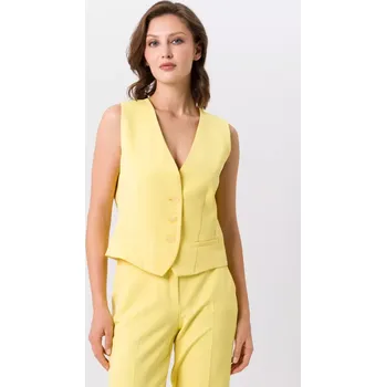 Dámská vesta TUZZI LEMON DROP dámská vesta žlutá