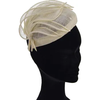 Brož Dámský fascinátor Seeberger – ivory (slonová kost) Velikost: Unisize (S-XL)