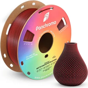 3D tisk Polymaker Panchroma PLA Dual Matte Shadow Red (černá-červená) 1,75mm 1kg