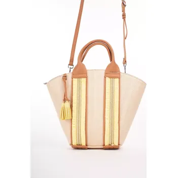 Kabelka PEPE MOLL dámská kabelka béžová