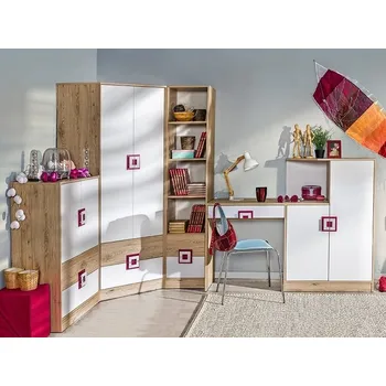 Dětský pokoj Domel Dětský pokoj Nico 2 Úchyty Nico: Šedé