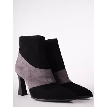 Dámské lodičky EPICA dámské kotníkové lodičky černošedé