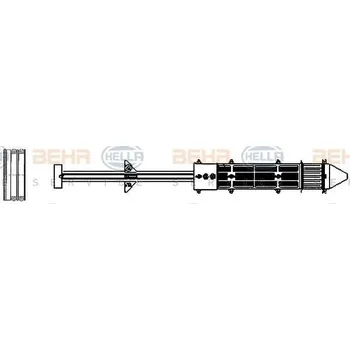 Sušič klimatizace BEHR HELLA SERVICE Vysoušeč klimatizace BHS 8FT 351 198-451