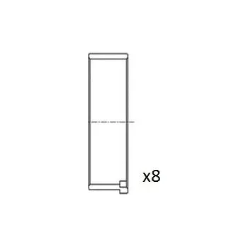 Ojnice Ojniční ložisko FA1 BB2052-STD