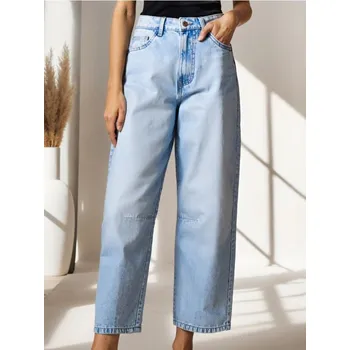 Dámské džíny Sinsay - Džíny balloon - modrá - 838DB-55J - 838DB-55J-32