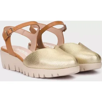 Dámské sandále WONDERS dámské sandály zlatobéžové