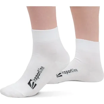 Pánské ponožky inSPORTline Silvatic Mid AG+ 3 páry bílá 35-38