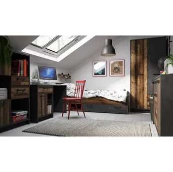 Dětský pokoj Studentský pokoj LIVANA 2, matera tmavá/old style + vyzvednutí ZDARMA