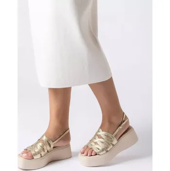 Dámské sandále WONDERS dámské sandály zlaté