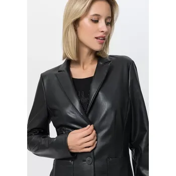 Dámské sako TUZZI essentials dámská bunda černá vegan