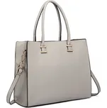 Šedá elegantní dámská kabelka do ruky i na rameno Gariel
