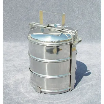 Příslušenství pro tlakový hrnec jídlonosič NR 3dílný -nerezový