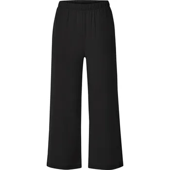 Dámské kalhoty esmara® Dámské kalhoty s podílem lnu (černá, 38)