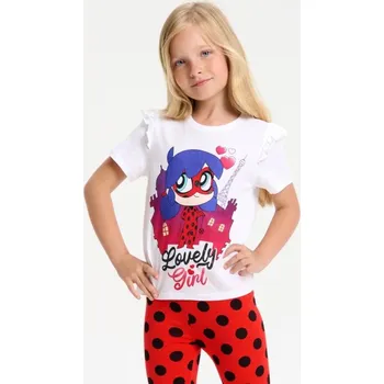 Dívčí tričko Sinsay - Tričko Miraculous - bílá - 076GA-00X - 076GA-00X-128