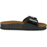 CAPRICE dámské pantofle lak černé