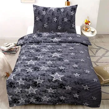 Povlečení Krepové povlečení 140x200 cm, 70x90 cm - Obla