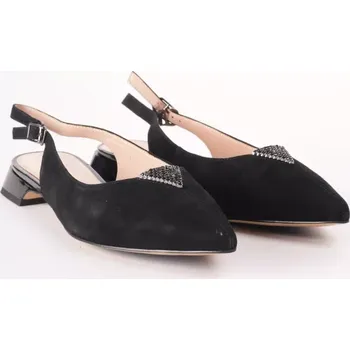 Dámské baleríny EPICA dámské baleríny volná pata semiš černé