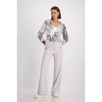 Dámské kalhoty MONARI fashion week dámské kalhoty šedé