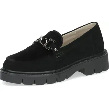 Dámské mokasíny CAPRICE dámské mokasíny černé semišové