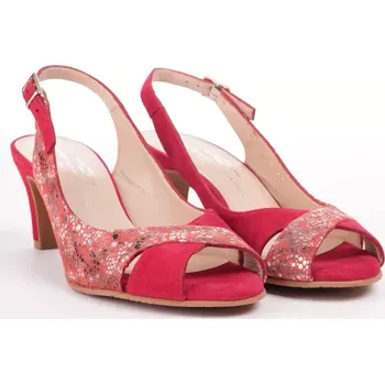 Dámské sandále BRENDA ZARO dámské sandále červené