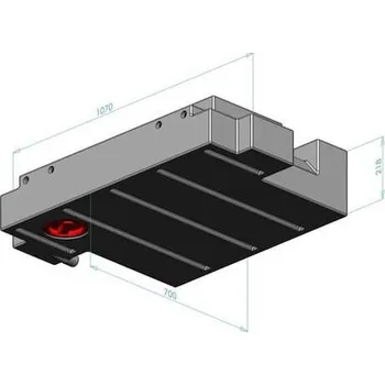 Příslušenství ke karavanu Nádrž na odpadní vodu 100 l pro Sprinter/Crafter/TGE
