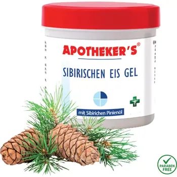 Masážní přípravek Sibiřský chladivý gel na svaly a klouby s mentolem - 250 ml