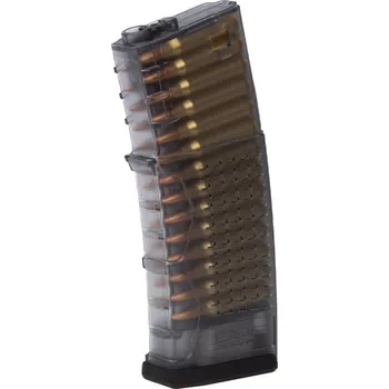 G&G Tlačný zásobník GOM V4 na 30 ran s imitací nábojů - průhledný