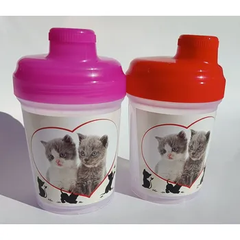 Láhev TVAR Dětská lahev 300/450ml - Koťata