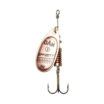 Umělá nástraha DAM třpytka Standard Spinner SINKING COPPER vel.4 - 10g