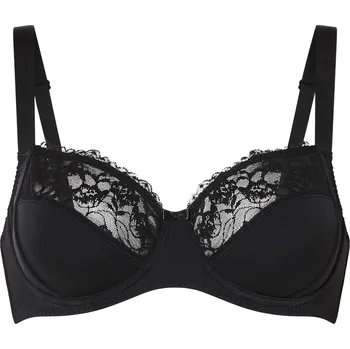 Podprsenka esmara® Dámská podprsenka s krajkou (černá, 90D)