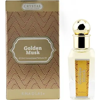 Unisex parfém Khadlaj Golden Musk Perfumed Oil 15 ml