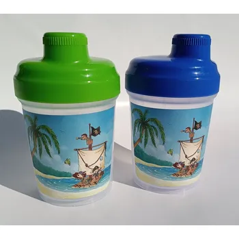 Láhev TVAR Dětská lahev 300/450ml - Piráti
