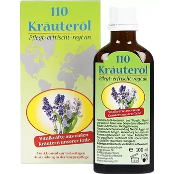 Masážní přípravek 110 Krauter ol bylinný olej 100 ml