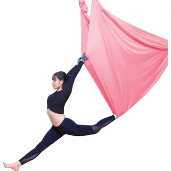 Sportago Aerial Yoga Hammock - žlutá - 5m