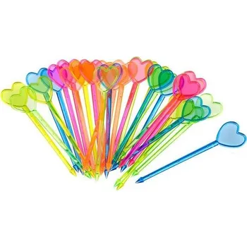 Jednorázové nádobí Napichovátko PARTY COLLECTION, PH mix barev (30 ks)