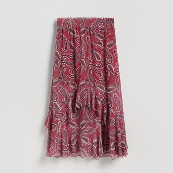 Dámská sukně Reserved - Vzorovaná maxi sukně - vícebarevná - 588GW-MLC - 588GW-MLC-L