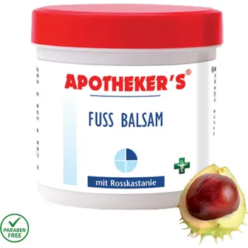 Kosmetika na nohy Osvěžující bylinný balzám na unavené nohy s kaštanem - 250 ml