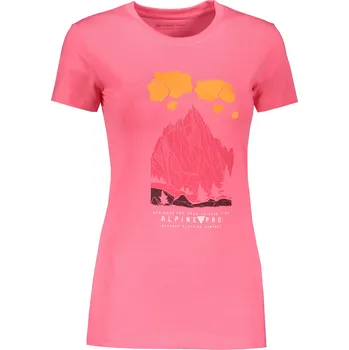 Dámské tričko Alpine Pro Unega 7 růžové