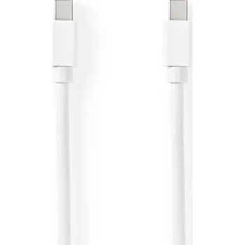 Video kabel Mini DisplayPort kabel | DisplayPort 1.4 CCGB37504WT20 Nedis