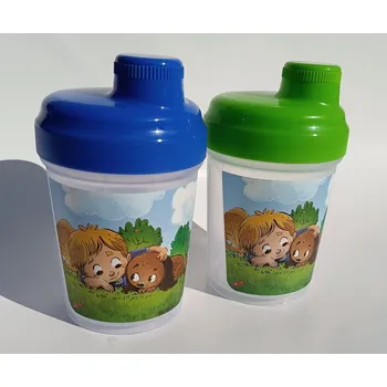 Láhev TVAR Dětská lahev 300/450ml - Kluk a pes