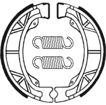 Nářadí na motocykly Organické brzdové čelisti TECNIUM Scooter/Street/ATV - BA012 BA012