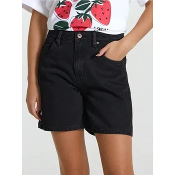 Dámské kraťasy Sinsay - Džínové bermudy - černá - 709DB-99J - 709DB-99J-40
