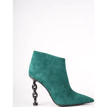 Dámská zimní obuv EPICA dámské lodičky zelené semišové