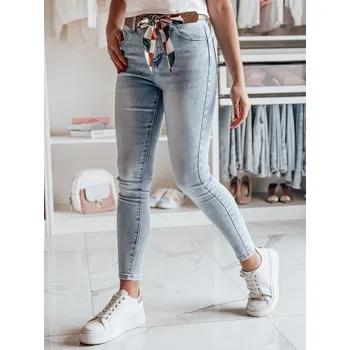 Dámské džíny Dámské kalhoty DSTREET MISSBELT MODRÁ s27