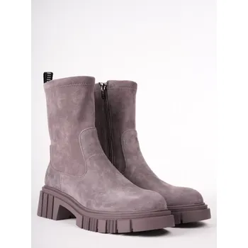 Dámské kozačky EPICA dámské kotníkové boty šedé