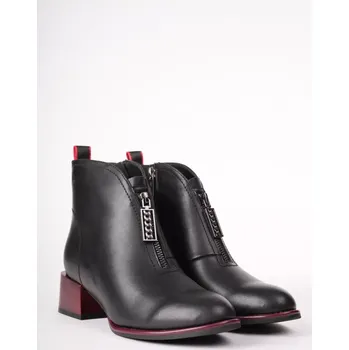 Dámská zimní obuv PASS dámské kotníkové boty černé