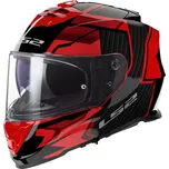 LS2 Storm II Tracker FF800 černá/červená
