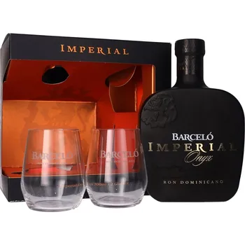 Rum Rum Barcelo Imperial Onyx + 2 sklenice 38% 0,7l
