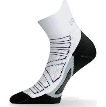 Pánské ponožky Lasting RPC 098 Funkční běžecké ponožky bílé 25/26 M